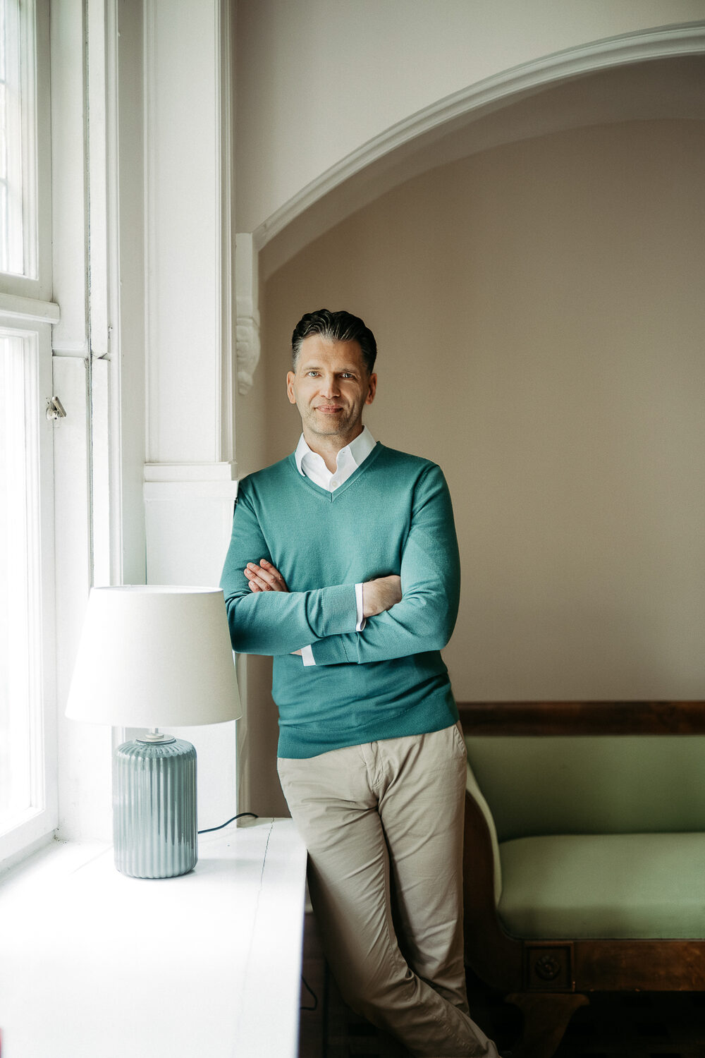 Marcel Hon Rubendall im Salon
